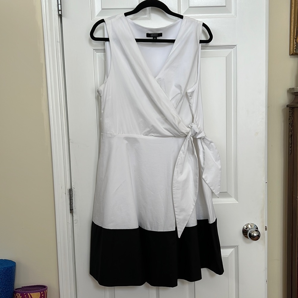 IMNYC by Isaac Mizrahi sleeveless dress.